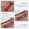 PU Leather Shoulder Strap Pads DIY-WH20001-32F-5