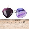 Natural Agate Pendants G-G956-B65-FF-6