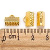 Iron Ribbon Crimp Ends LS-X-E143Y-G-3