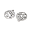 Non-Tarnish 316 Surgical Stainless Steel Charms STAS-C096-11G-P-2