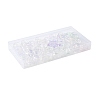20Pcs 2 Styles Plated UV Acrylic Beads TACR-FS0001-61-6