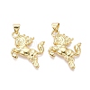 Brass Pendants KK-N287-45E-G-1
