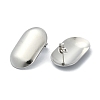 Tarnish Resistant 201 Stainless Steel Stud Earrings EJEW-K270-10P-2