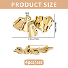 4Pcs Alloy Lapel Pins for Backpack Clothes JEWB-FH0003-26G-2