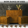 8Pcs Triangle Brass Corner Protectors FIND-DR0001-53-7