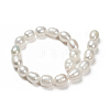 Natural Cultured Freshwater Pearl Beads Strands PEAR-N012-08N-3