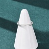 990 Sterling Silver Finger Rings RJEW-Z128-01S-01-1