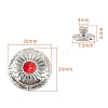 Alloy Decorative Buttons PW-WG1200D-31-1