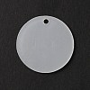 Transparent Acrylic Pendants TACR-WH0001-69-1