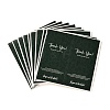 Coated Paper Sealing Stickers X-DIY-A018-01C-1
