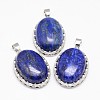 Natural Lapis Lazuli Pendants X-G-D851-32-1