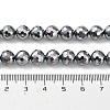 Natural Terahertz Stone Beads Strands G-P514-D01-01-4