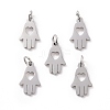 Non-Tarnish 304 Stainless Steel Pendants LS-STAS-Q201-T453S-2