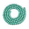 Opaque Solid Color Imitation Jade Glass Beads Strands EGLA-A044-P3mm-D31-3