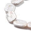 Natural Baroque Keshi Pearl Beads Strands PEAR-P064-01F-06A-4