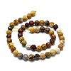 Natural Mookaite Beads Strands G-E576-30-2