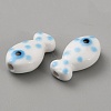 Handmade Porcelain Beads PORC-WH20001-02B-2