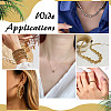 240Pcs 3 Styles Brass Solid Beads KK-ME0002-70-5