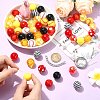 50Pcs Planting Acrylic Beads SACR-CJC0010-01A-4