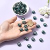 Rondelle Handmade Gold Sand Lampwork European Large Hole Beads LPDL-R007-07A-5