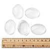 Transparent Oval Glass Cabochons GGLA-R022-40x30-5