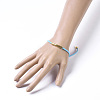 Adjustable Faux Suede Cord Bracelets BJEW-JB04216-05-4