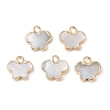 Natural Black Lip Shell Butterfly Charms SHEL-P017-09G-1