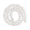 1 Strand Natural Cultured Freshwater Pearl Beads Strands PEAR-FI0001-13-1