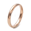 Ion Plating(IP) 304 Stainless Steel Flat Plain Band Rings STAS-I160-D-16mm-RG-1
