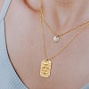 6Pcs 3 Styles Brass Pendants and Micro Pave Clear Cubic Zirconia Pendants KK-SZ0001-58-7