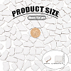 Porcelain Mosaic Tiles AJEW-PH0001-05-WH-4
