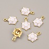 Alloy Enamel Pendants ENAM-WH0057-21A-2