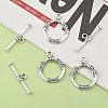 Tibetan Style Alloy Toggle Clasps LF8923Y-5
