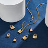 12Pcs 2 Styles 304 Stainless Steel Pendants STAS-UN0057-68-2