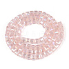 Electroplate Glass Beads Strands EGLA-D018-4x4mm-82-2