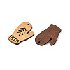 Printed Poplar Wood Pendants FIND-N005-74G-2