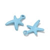 Spray Painted Alloy Pendants AL-CBA5D51-01B-01-2
