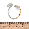 304 Stainless Steel Cuff Open Rings RJEW-D357-04GP-3
