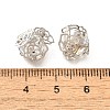 Brass Micro Pave Cubic Zirconia Pendants KK-M312-27P-3