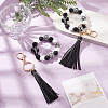 2Pcs Silicone with PU Leather Pendant Decorations HJEW-AN0001-01-7