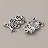 Tibetan Style Alloy Pendant Rhinestone Settings FIND-CJC0016-16C-1