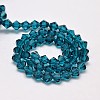 Transparent Glass Beads Strands EGLA-A039-T4mm-D01-2