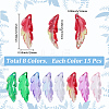 120Pcs 8 Colors Plastic Pendants FIND-SC0020-73-2