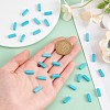 120Pcs Synthetic Turquoise Beads Strands G-AR0006-17B-3