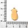 304 Stainless Steel Enamel Pendants STAS-B113-13G-02-3