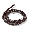 Baking Paint Imitation Jade Glass Bead Strands X-DGLA-A034-J4MM-A11-2