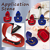 4Pcs 2 Colors Hat Velvet Jewelry Boxes CON-SC0001-19A-5