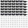 42Pcs Spray Painted Alloy Stud Earring Findings FIND-ME0004-21A-1
