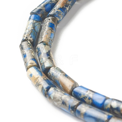 Natural Imperial Jasper Beads Strands G-F735-03A-1