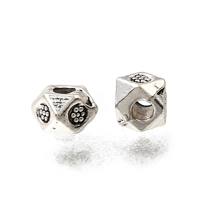 Tibetan Style Alloy Beads AL-CBA3B63-14AS-1